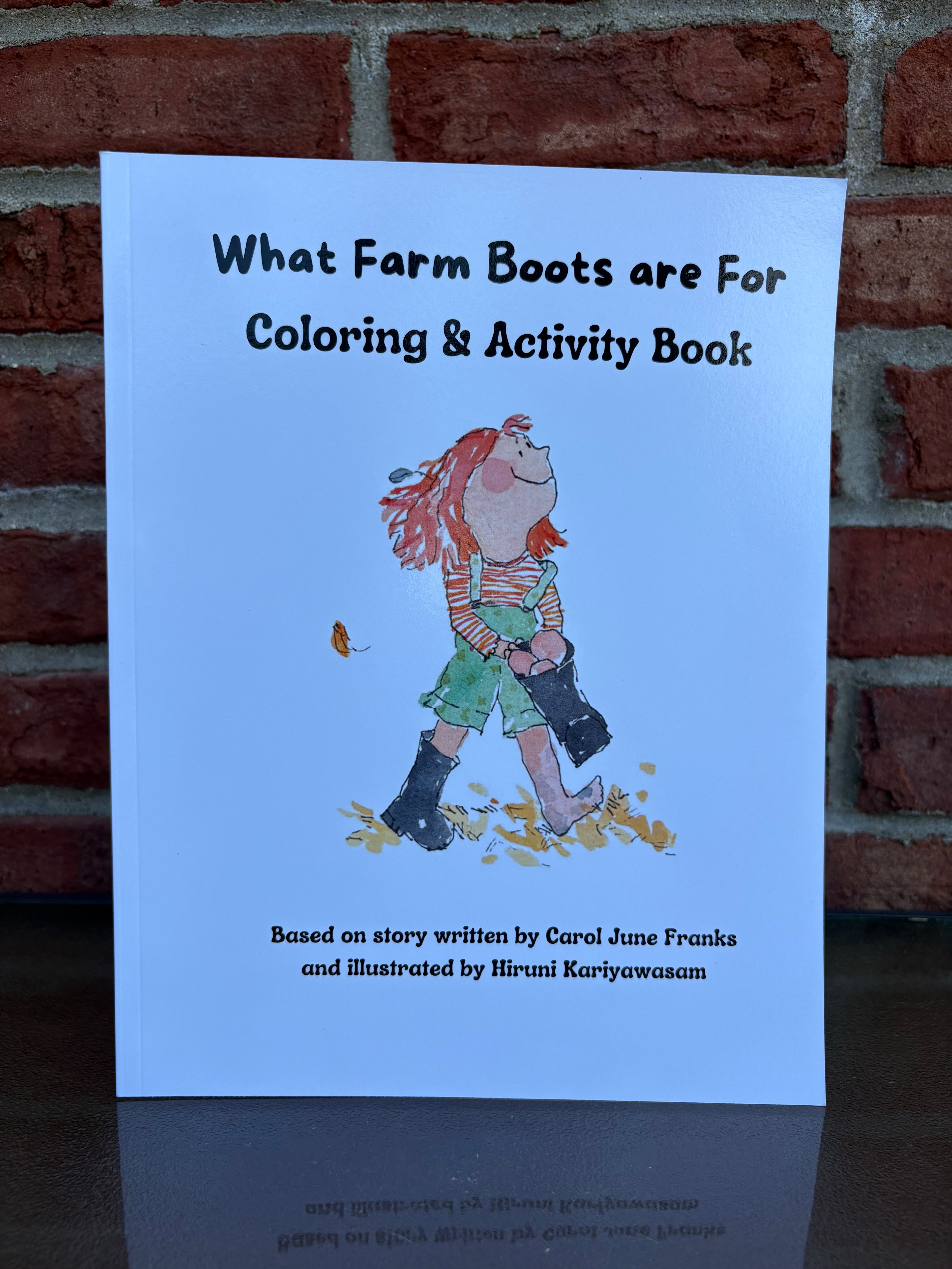 What Farm Boots are For Coloring & Activity Book