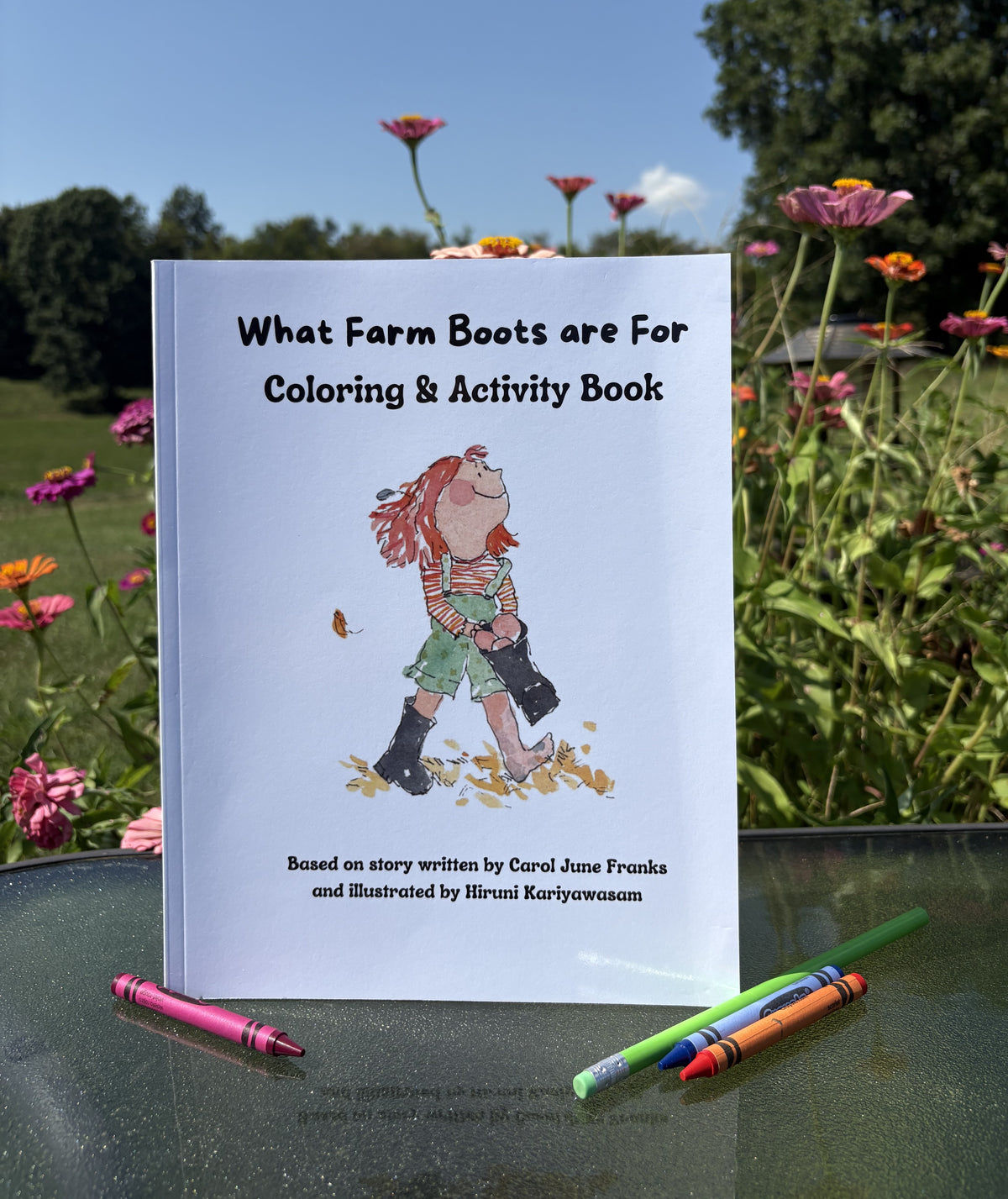 What Farm Boots are For Coloring & Activity Book